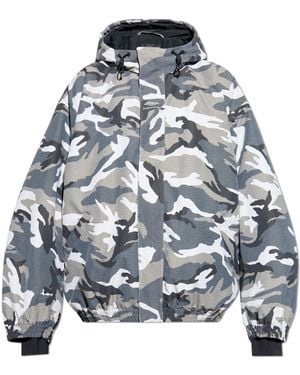 Balenciaga Padded Jacket From The Skiwear Collection - Grey