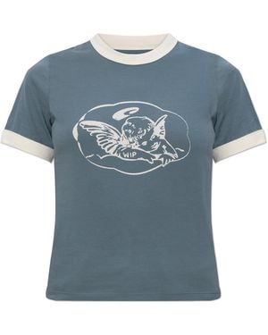 Carhartt T-Shirt With Print - Blue