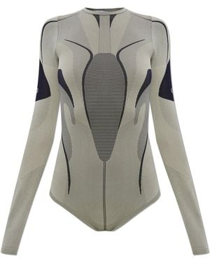 Off-White c/o Virgil Abloh Long Sleeve Bodysuit - Grey