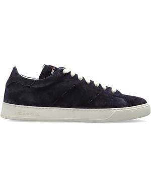 Kiton Suede Sports Shoes - Black