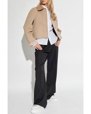 Fendi Striped Shirt - Black