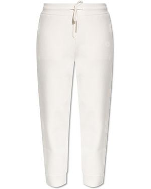 Burberry Pants With Logo - White