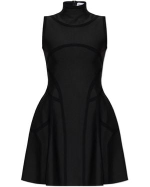 McQueen Fitted Dress - Black