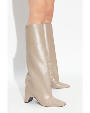 Coperni Heeled Boots - Natural