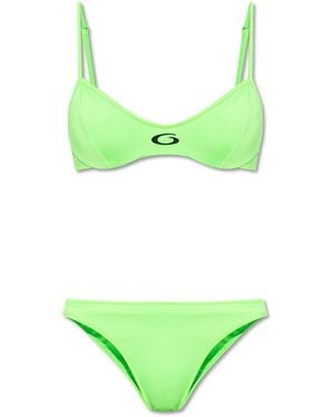 Balenciaga Two-Piece Swimsuit - Green