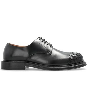 Bottega Veneta Leather Shoes James - Black