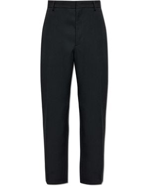 Jil Sander Wool Trousers - Black