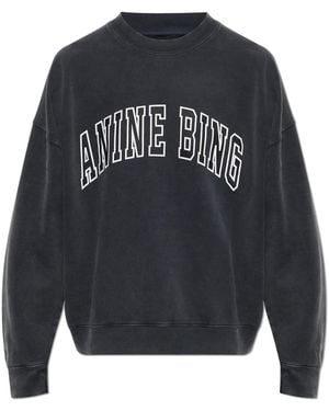 Anine Bing Miles Sweatshirt - Black