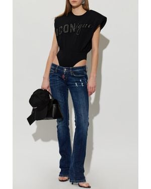 DSquared² Body With Shoulder Pads - Blue