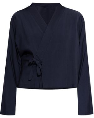 KENZO Kimono With Logo - Blue