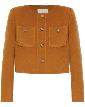 Ulla Johnson Wool Jacket Eve - Brown