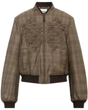 McQueen Bomber Jacket - Brown