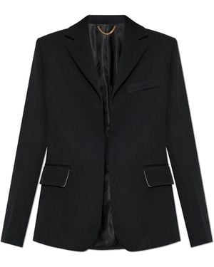 Victoria Beckham Single-Vent Back Blazer - Black