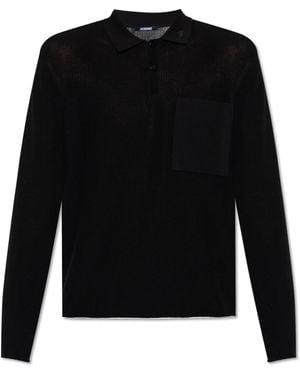 Jacquemus Polo 'Tricot' - Black