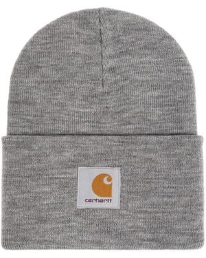 Carhartt Cap With Logo - Grey