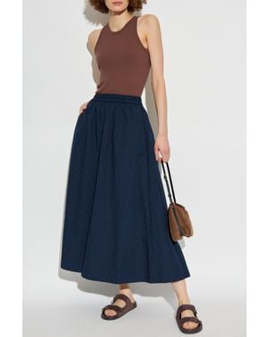 Samsøe & Samsøe Skirt 'Satina' - Blue