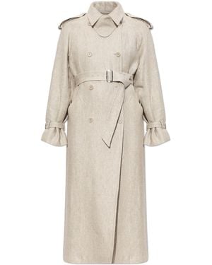Max Mara Trench Coat 'Pedaggi' - Natural