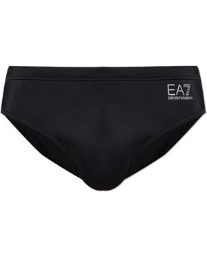 EA7 Swim Briefs - Black