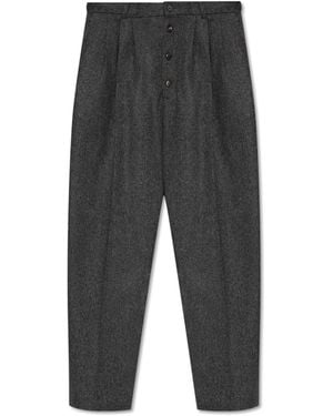Jacquemus Wool Trousers 'Fernando' - Grey