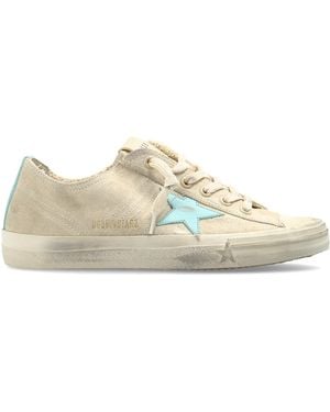 Golden Goose 'V-Star 2' Sports Shoes - Natural