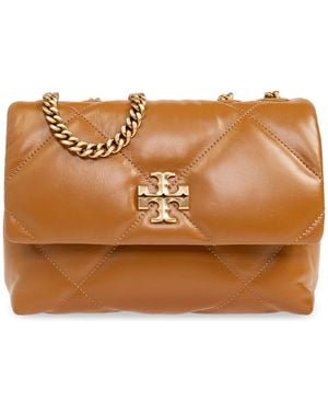 Tory Burch Kira Diamond Small Shoulder Bag - Brown