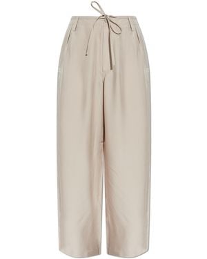 Y-3 Loose-Fit Trousers - White