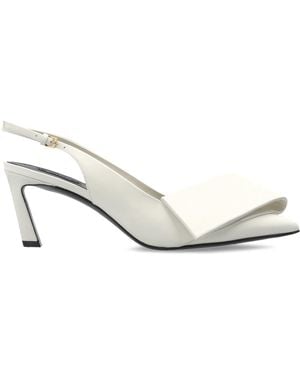 Givenchy Leather Heeled Shoes - White