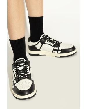 Amiri Sports Shoes "Skel Top Low" - Black
