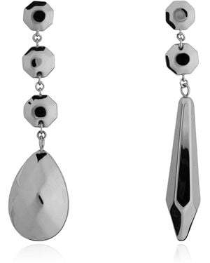 Maison Margiela Earrings With Pendants - White