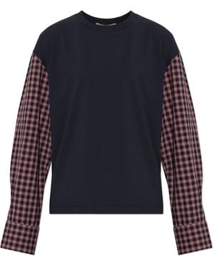 Marni Long Sleeve T-Shirt - Blue