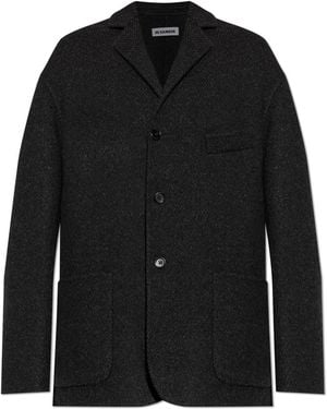 Jil Sander Wool Jacket - Black