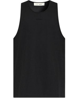 Fear Of God Ribbed Sleeveless T-Shirt - Black