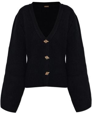 Cult Gaia Wool Cardigan 'Jos' - Black