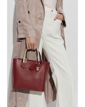 Furla 'Divide Small' Shopper Bag - Red
