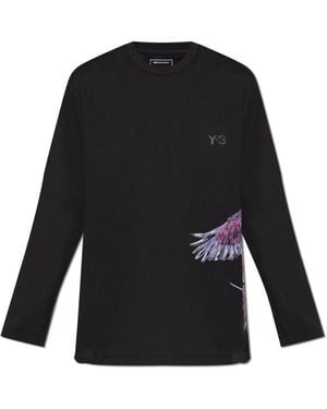 Y-3 Long Sleeve T-Shirt - Black