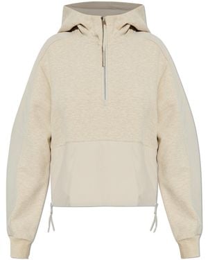 Moose Knuckles "Mix Media" Hoodie - Natural