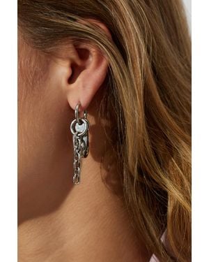 Balenciaga Earrings With Pendants - Brown