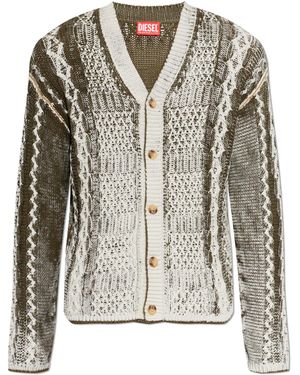 DIESEL Cardigan 'K-Mioto' - Green