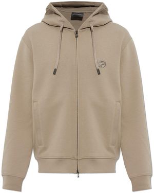 Emporio Armani Hoodie - Natural