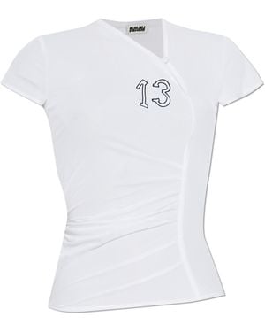 AVAVAV Asymmetric Top - White