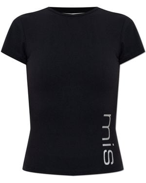 MISBHV Top With A Back Cut-Out - Black