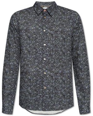 Paul Smith Patterned Shirt, ' - Grey