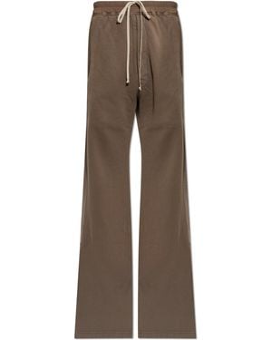 Rick Owens Wide-Leg Joggers - Brown