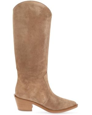 Gianvito Rossi Leather Boots - Brown