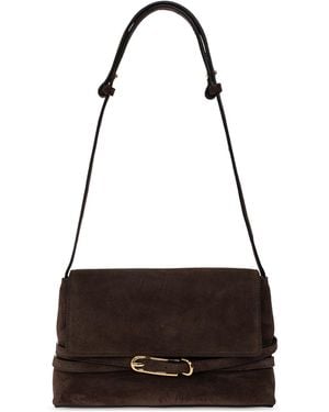 Liffner Suede Bag - Brown