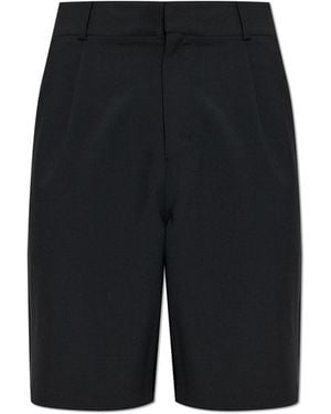 Entire studios Pleated Shorts - Black