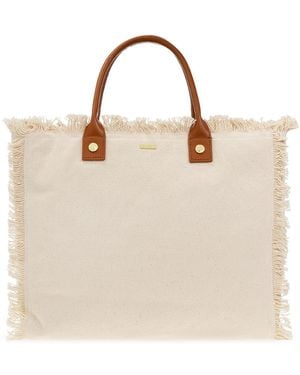 Melissa Odabash 'Cap Ferrat' Shopper Bag - Natural