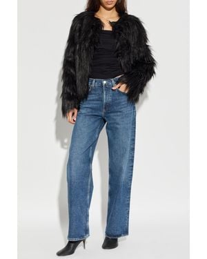 Stand Studio "Eilish" Faux Fur - Blue