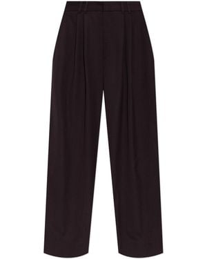 Studio Nicholson Trousers 'Line' - White