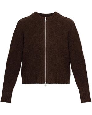 Samsøe & Samsøe Wool Cardigan 'Sajeanine' - Brown
